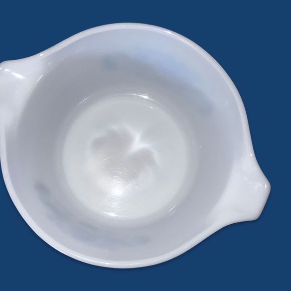 🎁 Vintage PYREX Blue Willow Floral Onion 1 QT Casserole Dish Lid 473 ￼ - Picture 2 of 6